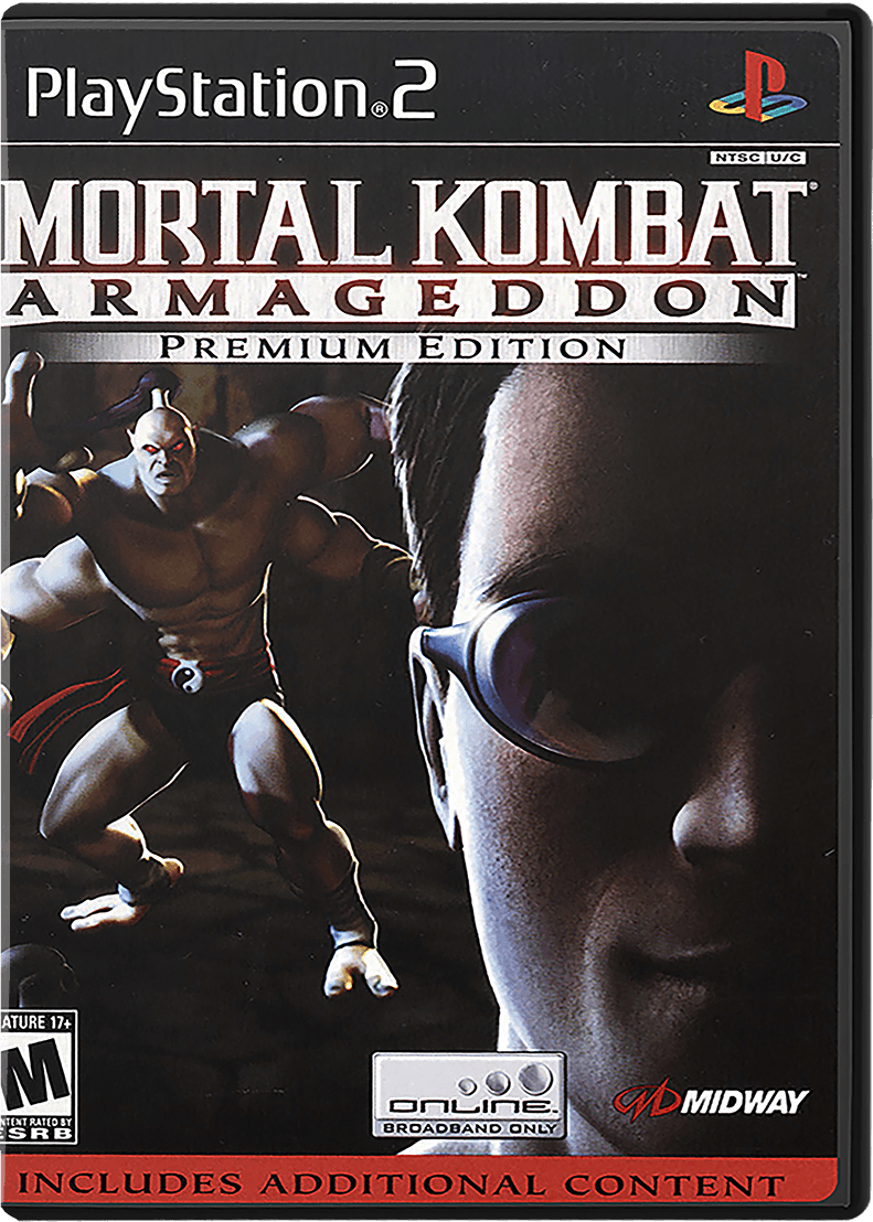Mortal Kombat Armageddon box art for Playstation 2